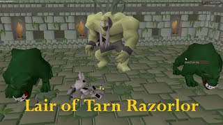 OSRS Lair of Tarn Razorlor [upl. by Niles]