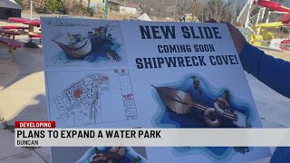 Duncan plans to double size of Shipwreck Cove Water Park [upl. by Kosiur]