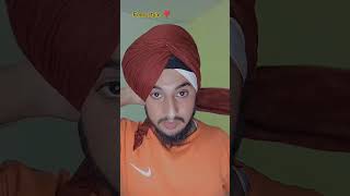 Free style pagg pagg turban punjab trending viral youtubeshorts [upl. by Amaris]