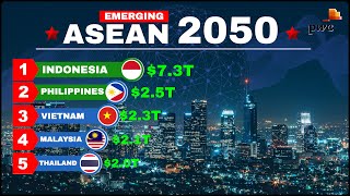 LongTerm Economic Outlook  Philippines Vietnam Malaysia Thailand and Indonesia by 2050 [upl. by Aicnarf]