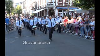 Schützenfest Grevenbroich2023 Aufmarsch zur Dienstagsparade [upl. by Grados861]