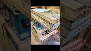 recycling scaffold boards First steps [upl. by Ellohcin]