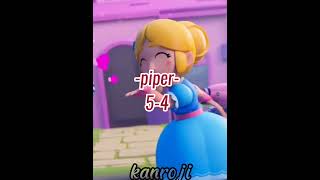 Brawl stars piper vs janet edit brawlstars shorts [upl. by Yedsnil]