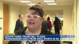 Parent calls legislative move to ban transgender athletes in high school sports ridiculousness [upl. by Anaigroeg]