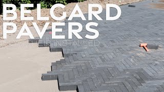 How The Belgard Pavers Are Installed at Project Blow Your Mind  AFT Construction [upl. by Rafaelle]