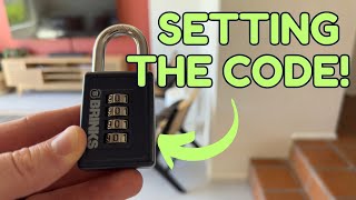 How to Set the Code on the Brinks Lock [upl. by Bor]