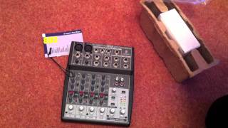 Behringer Xenyx 802 Mixer [upl. by Pomona]