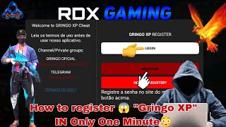 How😳to Register in Gringo XP in only one minute 😱 Full Setup Guide 🎮🛠️  RDX Gaming [upl. by Kloster]