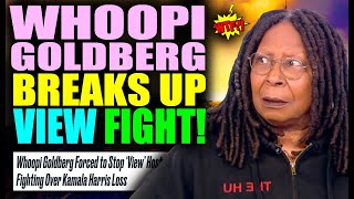 Whoopi Goldbeg BREAKS UP View FIGHT [upl. by Auqemahs]