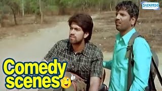 Drama Comedy Scenes  Kannada Comedy  Yash Satish Radhika Pandith [upl. by Skees]