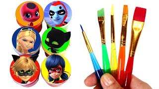 Miraculous Ladybug Drawing amp Painting How to Draw Characters [upl. by Ahrendt]