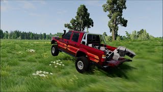 WhistlinDiesel plays Beamng Drive  Toyota Hilux Durability Test 10 [upl. by Kareem677]