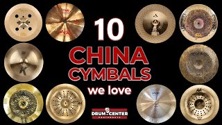 10 China Cymbals Compared  Which Is Best For You [upl. by Jehanna]