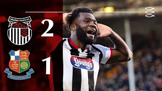 Grimsby Town vs Wealdstone  Highlights [upl. by Saticilef93]