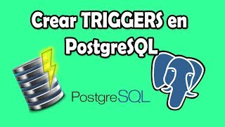 Creación de Triggers en Base de Datos Postgresql  Como crear trigger en postgresql [upl. by Euqinot636]