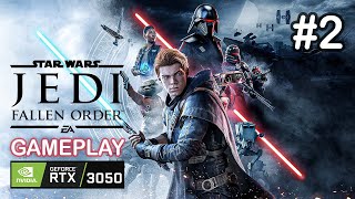 STAR WARS Jedi Fallen Order RTX 3050 RYZEN 7 PART 2 [upl. by Pickens]