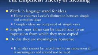 Hume 1 Empiricism and the A Priori [upl. by Calbert108]