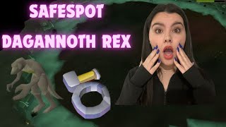 Safespot Dagannoth Rex OSRS 2024  I GOT BERSERKER RING [upl. by Onia389]