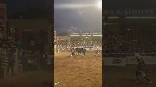 Hayes Weight rode an UNRIDDEN Cowtown Rodeo’s Kingdom for 915 points at the NFR Open [upl. by Idyak404]