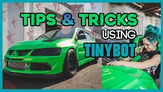 Tips and Tricks using TinyBot film  Evolution Lancer VIII Color Change [upl. by Salakcin]