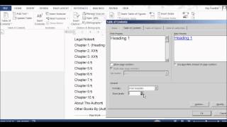 How To Automatically Remove Sub Headings in Word TOC [upl. by Ferren]