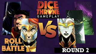 Dice Throne ROLL INTO BATTLE Gameplay  Round 2 RevMaverick vs SuperK [upl. by Sherborn]