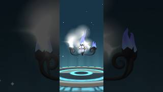 Pokemon GO Full Evolution Line of Purified Litwick into Purified Chandelure pokemon chandelure [upl. by Schroer987]