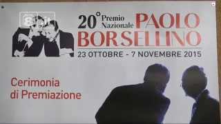 Legalità  20° Premio quotPaolo Borsellinoquot [upl. by Piotr]