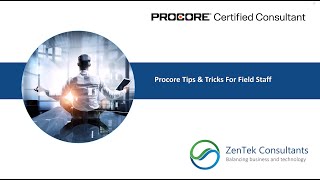 Procore Tips and Tricks for Field Staff [upl. by Ahsietal]