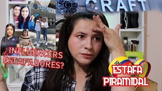 Craft en Ecuador ¡Cae Estafa Piramidal Promocionada por 😾INFLUENCERS 🇪🇨 [upl. by Arihsak]