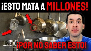 ¡UTENSILIOS de COCINA que MATAN A MILLONES POR NO SABER ESTO [upl. by Dragelin]