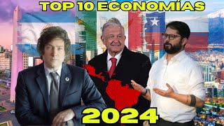 Las 10 Economías más GRANDES de AMÉRICA LATINA PIB [upl. by Titus]