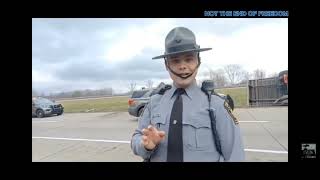 PSP trooper Michael Pitcavage ex mount Carmel police officer arrested me on I81 for recording [upl. by Raymonds]