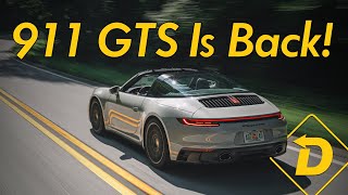 The 2022 Porsche 911 Targa 4 GTS Is Fast Access To Sun And Fun [upl. by Oflodor]