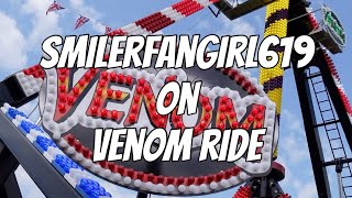 ENSŌqueen on Venom the ride winter wonderland stoke on trent [upl. by Nolra]