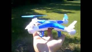 How to Fly a Quadcopter RC Drone Quadrone Pro Cam used Vidoe 1 [upl. by Aelegna385]