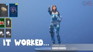 I slowed down the Fortnite default dance to play ONCE for 10 hours [upl. by Aseen]