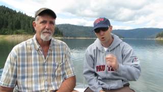 Dworshak Reservoir Kokanee Fishing [upl. by Endres]