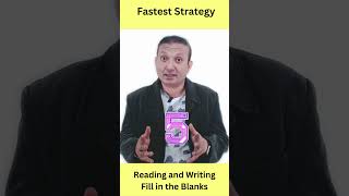 Fastest Strategy for Reading and Writing Fill in the Blanks  90 Guaranteed  Edutrainex PTE [upl. by Maguire]