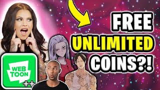 WEBTOON HOW TO GET COINS  Webtoon How to More Coins amp Fast pass for Free iOSAndroid Mod insa [upl. by Errecart]