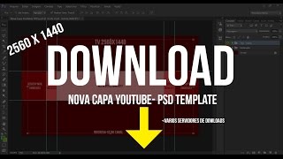 Nova Capa Youtube 2015 Dowload Template PSD [upl. by Elletsyrc286]