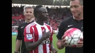 Southampton’s Sadio Mane has match ball stolen by referee Andre Marriner [upl. by Mani378]