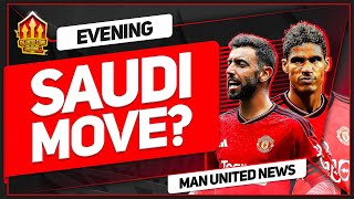 TEN HAGs SAUDI Transfer Concern Man Utd News [upl. by Mosby415]