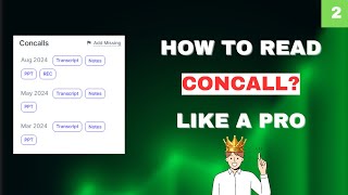 Become a Concall Mastermind in Minutes [upl. by Kcirdef744]