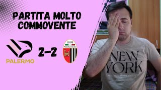 PALERMO 2 ASCOLI 2 PARTITA MOLTO COMMOVENTE [upl. by Fidellas]