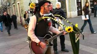 Amazing OneManBand Street Performer in Croatia Cigo Man Band [upl. by Serena879]