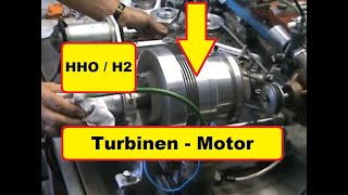 HHO Motor mit Knallgas Wasserstoff Betrieb [upl. by Sullecram]