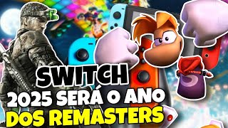 REMASTERS INESPERADOS CHEGANDO AO NINTENDO SWITCH EM 2025 [upl. by Odraner492]