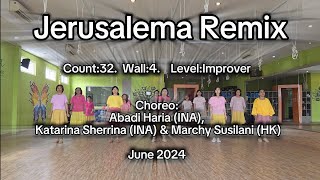 Jerusalema Remix  Abadi Haria INA Katarina Sherrina INA amp Marchy Susilani HK  June 2024 [upl. by Lotus]