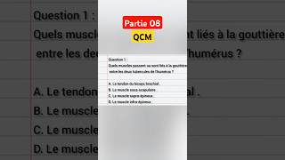 QCM Anatomie 08 [upl. by Orlene]